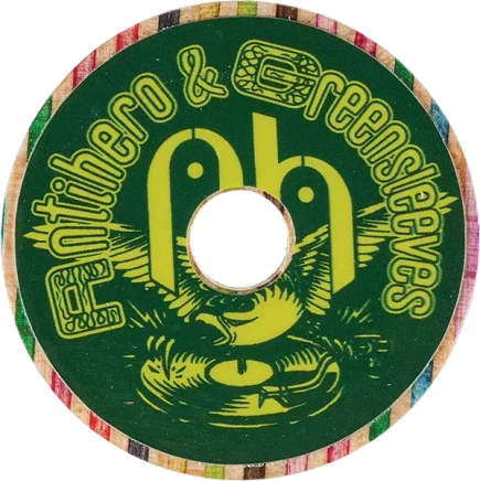 Antihero X Greensleeves Records Adaptér na gramofon - adaptér na 45 otáček za minutu (rasta)