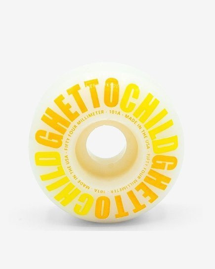 Dětská kolečka Ghetto - Classic Logo (žlutá/oranžová)