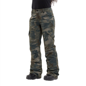 Dámské snowboardové kalhoty Volcom - Bridger Ins (cloudwash camo)