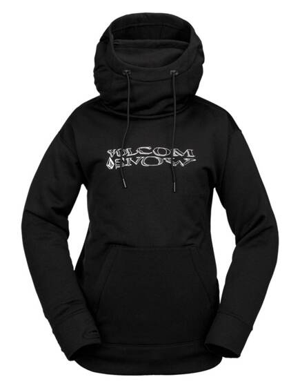 Dámská snowboardová mikina Volcom - Riding Hydro P/O (černá)