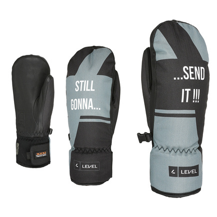 Dětské snowboardové rukavice Level - Vertigo Teen Mitten (antracitová)