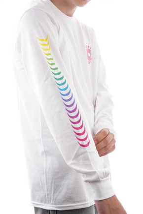 Spitfire Longsleeve - Multiswirl Classic '87 bílá