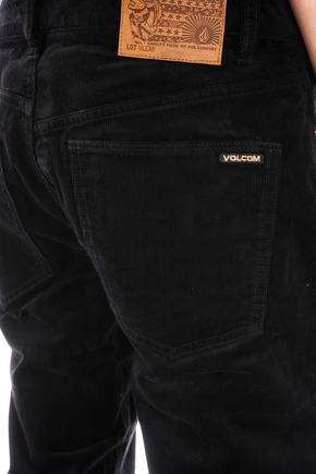 Kalhoty Volcom - Vorta 5 Pocked Cord (černé)