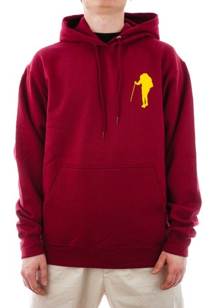 Mikina Skate Mental - Take A Hike (vínová)