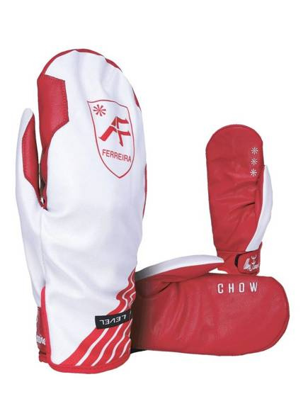 Snowboardové rukavice Level - Pro Rider Mitt (červené)