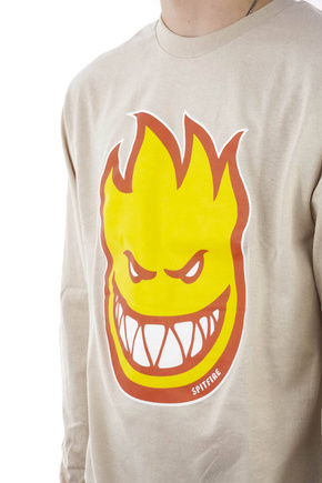 Spitfire Longsleeve - BigHead fill sand/gold/red