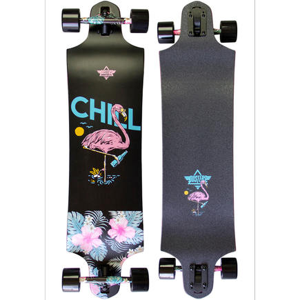 Longboard Dusters California - Chill Drop Down 38" (černý)