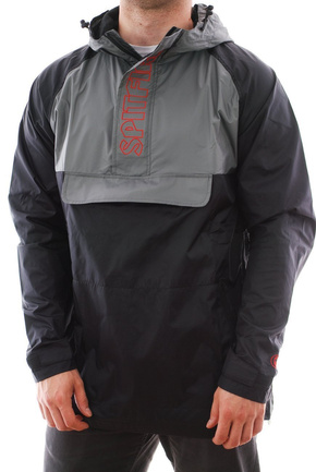Bunda Spitfire - Hombre Anorak black/grey/red