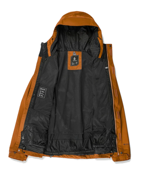Snowboardová bunda Volcom - Dua Ins Gore-Tex (Caramel)
