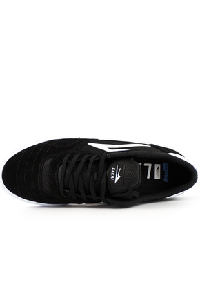 Boty Lakai - Cambridge (černá/bílá semišová)