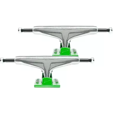 Tensor Trucks - hliníkové šablony zrcadla (surové/zelené)