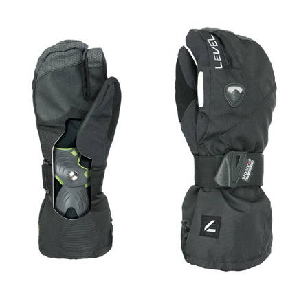 Snowboardové rukavice Level - Fly Trigger Black