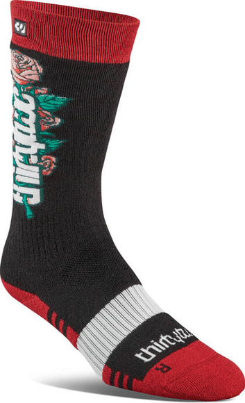 Dámské ponožky Thirty Two - W Merino (black/pink)