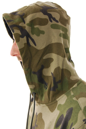 Snowboardová mikina Volcom - Jla HD camo