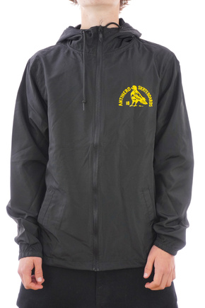 Bunda Antihero - Rock Dove Zip Jacket (černá/žlutá)