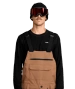 Snowboardové kalhoty Volcom - Roan BIB Overall (tmavě šedá)