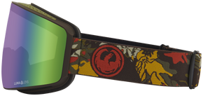 Brýle Dragon PXV - Dennis Ranalter Sig23 (LL dark smoke + LL light rose free lens) Čočky