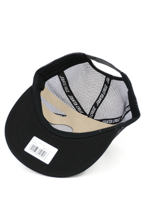 Snapback Santa Cruz - Classic Dot Mesh Cup white/black