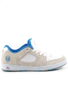 Boty éS - Accel Slim white/blue/red