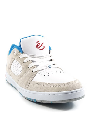 Boty éS - Accel Slim white/blue/red