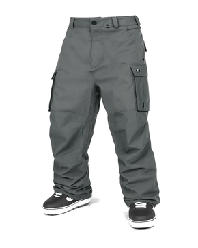 Snowboardové kalhoty Volcom - NWRK Baggy (charcoal)