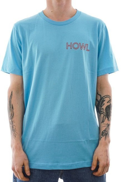 Tričko HOWL - Logo Tee (modré)
