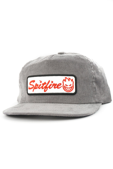 Baseballová čepice Spitfire - Courier Patch Snap (černá/bílá)