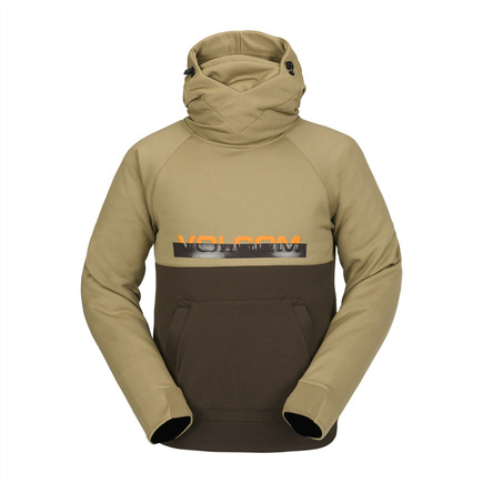 Snowboardová mikina Volcom - Hydro Riding HD (tmavě khaki)