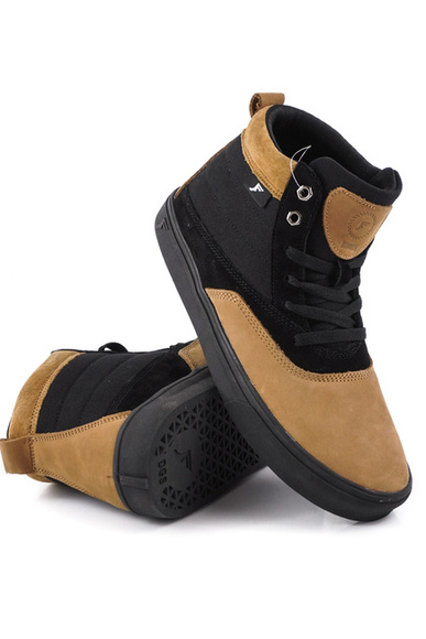 Footprint Obuv - Substance midtop (black/tan)