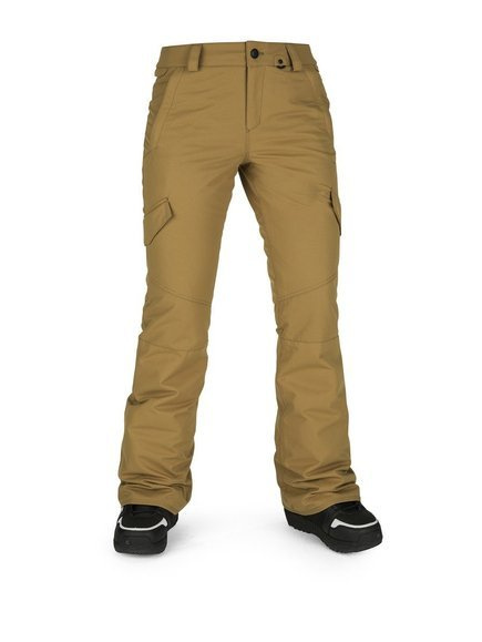 Dámské snowboardové kalhoty Volcom - WMN Bridger Ins Burnt Khaki