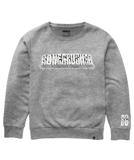 ThirtyTwo snowboardová mikina - Bonecrusher Crewneck (šedá/heather)