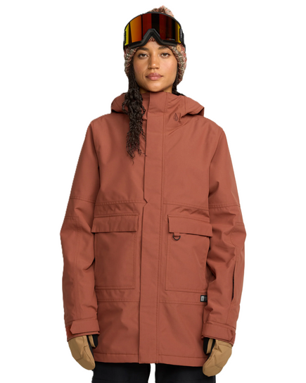 Dámská snowboardová bunda Volcom - Stoney Shadow Ins (ivy)