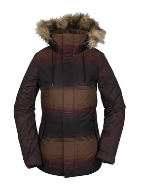 Dámská snowboardová bunda Volcom - WMN Fawn Ins stripe