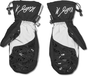 Thirty Two snowboardové rukavice - Corp XLT Mitte black/black/reflective