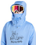 Dámská snowboardová mikina Volcom - Riding Hydro (crystal blue)