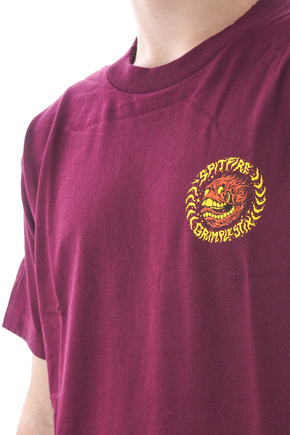 Tričko Spitfire - Flying Grimple burgundy
