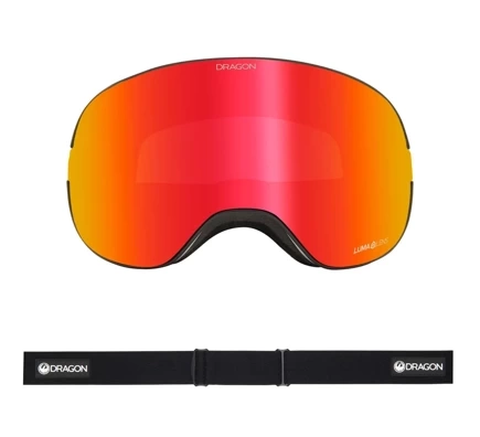 Brýle Dragon X2 - Icon Red (LL red ion + LL light rose free lens)