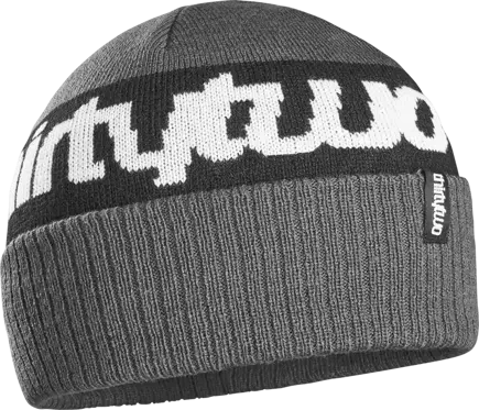 Zimní čepice Thirty Two - Double Beanie (černá/šedá)