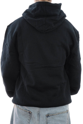 Mikina Pizza Skateboards - Deaf (černá)