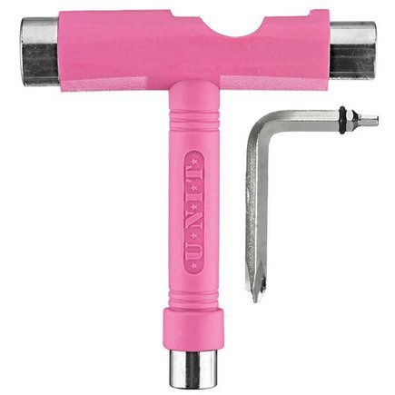 Skateboardový klíč Unit - Tool (růžový)