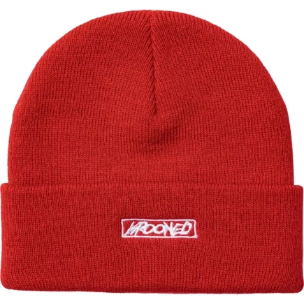 Klobouček Krooked - Moonsmile Script (červený)