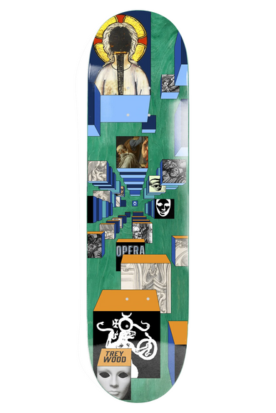 Paluba Opera - Trey Wood - Dimensional (zelená)