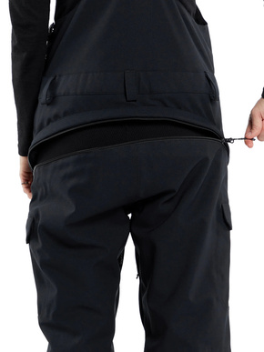 Dámské snowboardové kalhoty Volcom - Creston 3d Stretch bib overall (balsam)