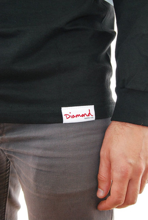 Dlouhý rukáv Diamond Supply Co. - Bulldogs Black