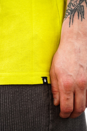 Tričko Volcom - V Zombie Hands (limetkové)