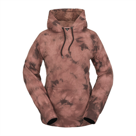 Dámská snowboardová mikina Volcom - Costus HD (pink salt wash)