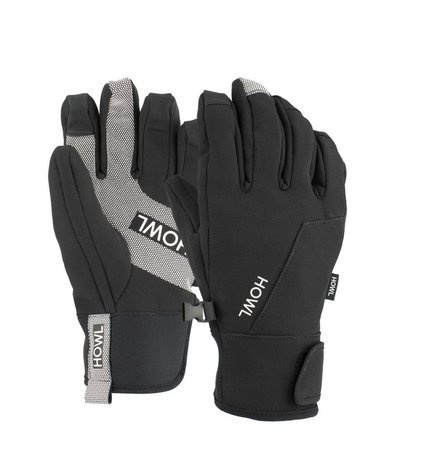 Snowboardové rukavice HOWL - Tech Knit Black