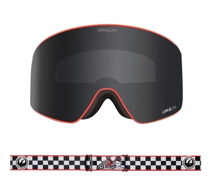 Brýle Dragon PXV - Dennis Ranalter Sig23 (LL dark smoke + LL light rose free lens) Čočky