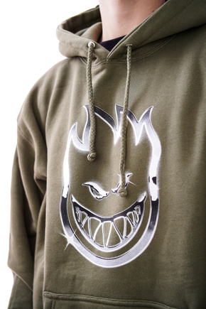 Mikina Spitfire - Burnout Solid (chrom/multi)