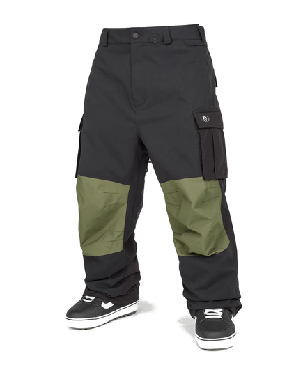 Snowboardové kalhoty Volcom - NWRK Baggy (černé)